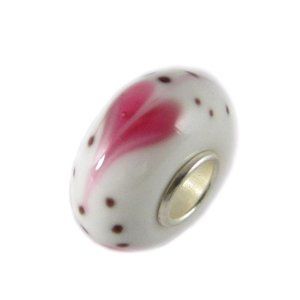 925 Sterling Single Core Euro Charm Bead
